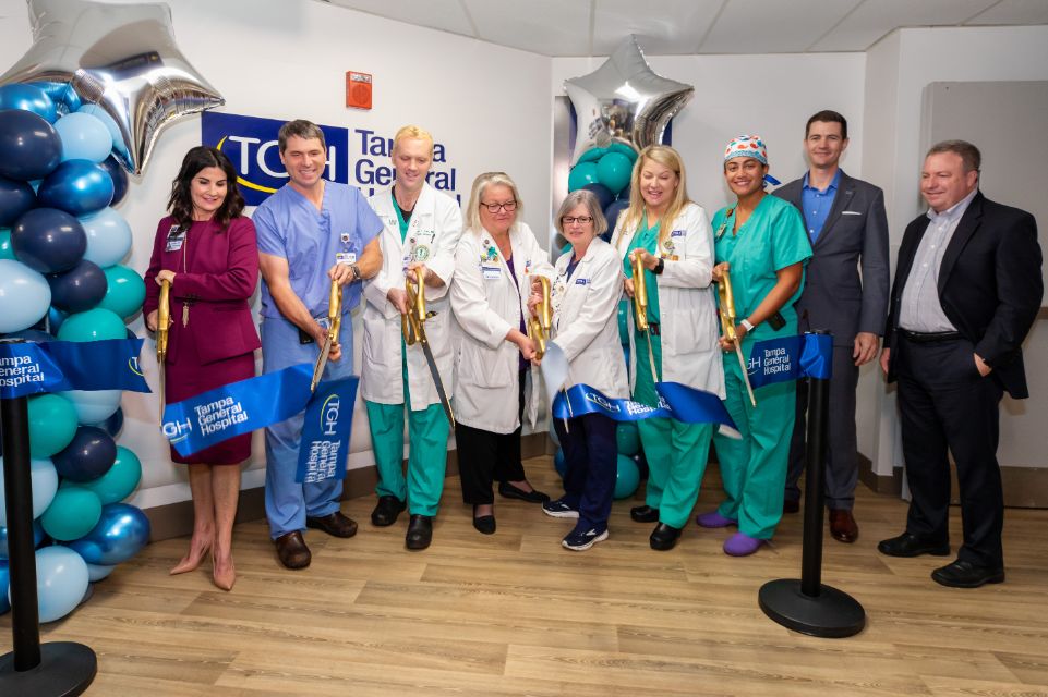 Tampa General Hospital Opens Newly Renovated Burn Center and Burn ICU