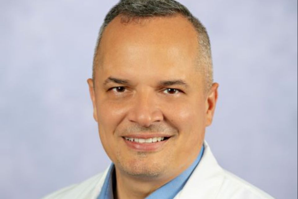 A headshot of Dr. Gustavo Rivero