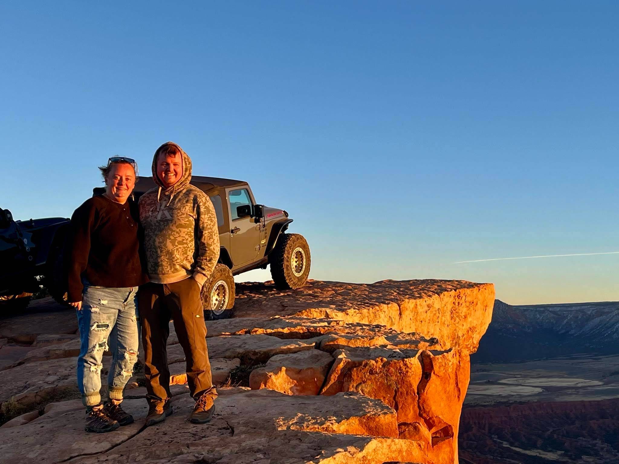 Broqsten traveling on a cliff
