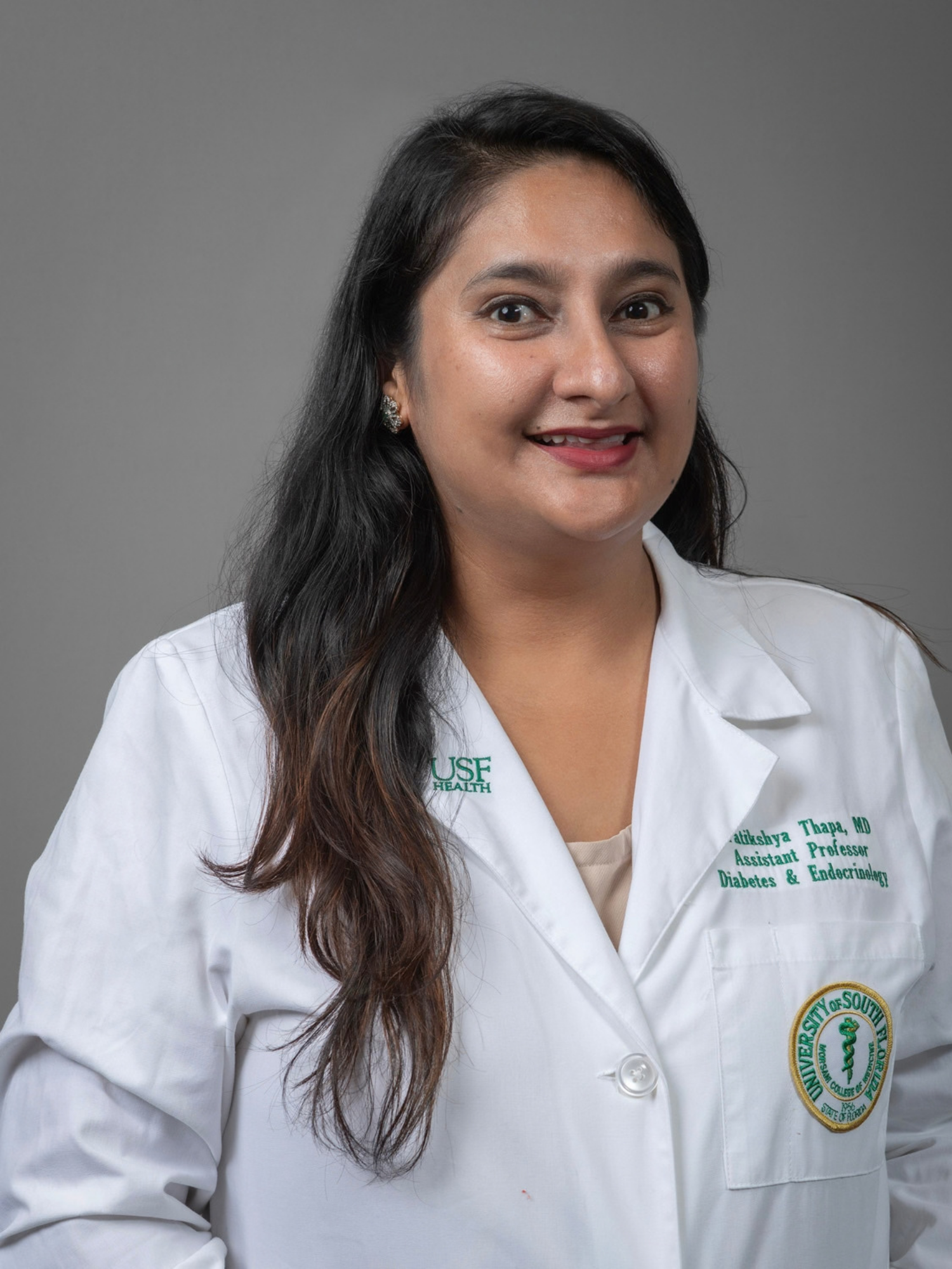 Pratikshya Thapa, MD Adult Endocrinologist TGH Medical Director for Adult Diabetes Program