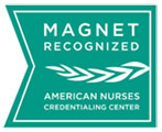 Magnet recognized, American Nurses Credentialing Center Logo