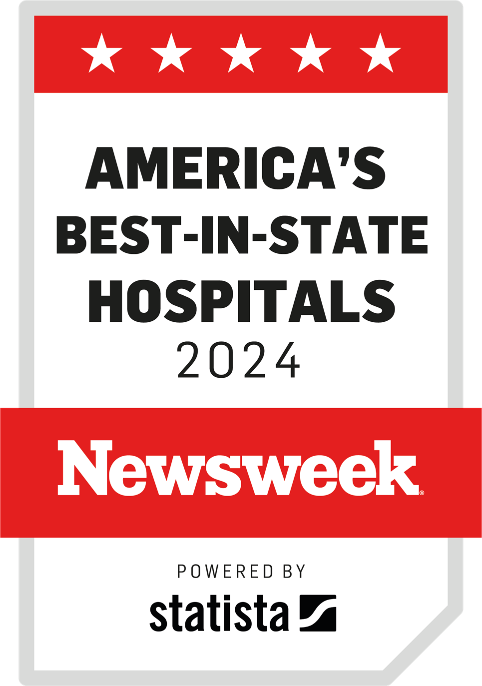 newsweek america's best-in-state- hospitals 2024 florida award badge