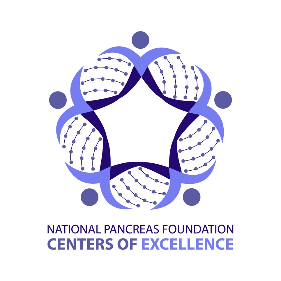 national pancreas foundation centers of excellence logo