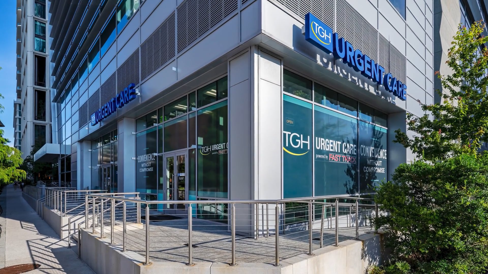 tgh urgent care powered by fast track water street location exterior