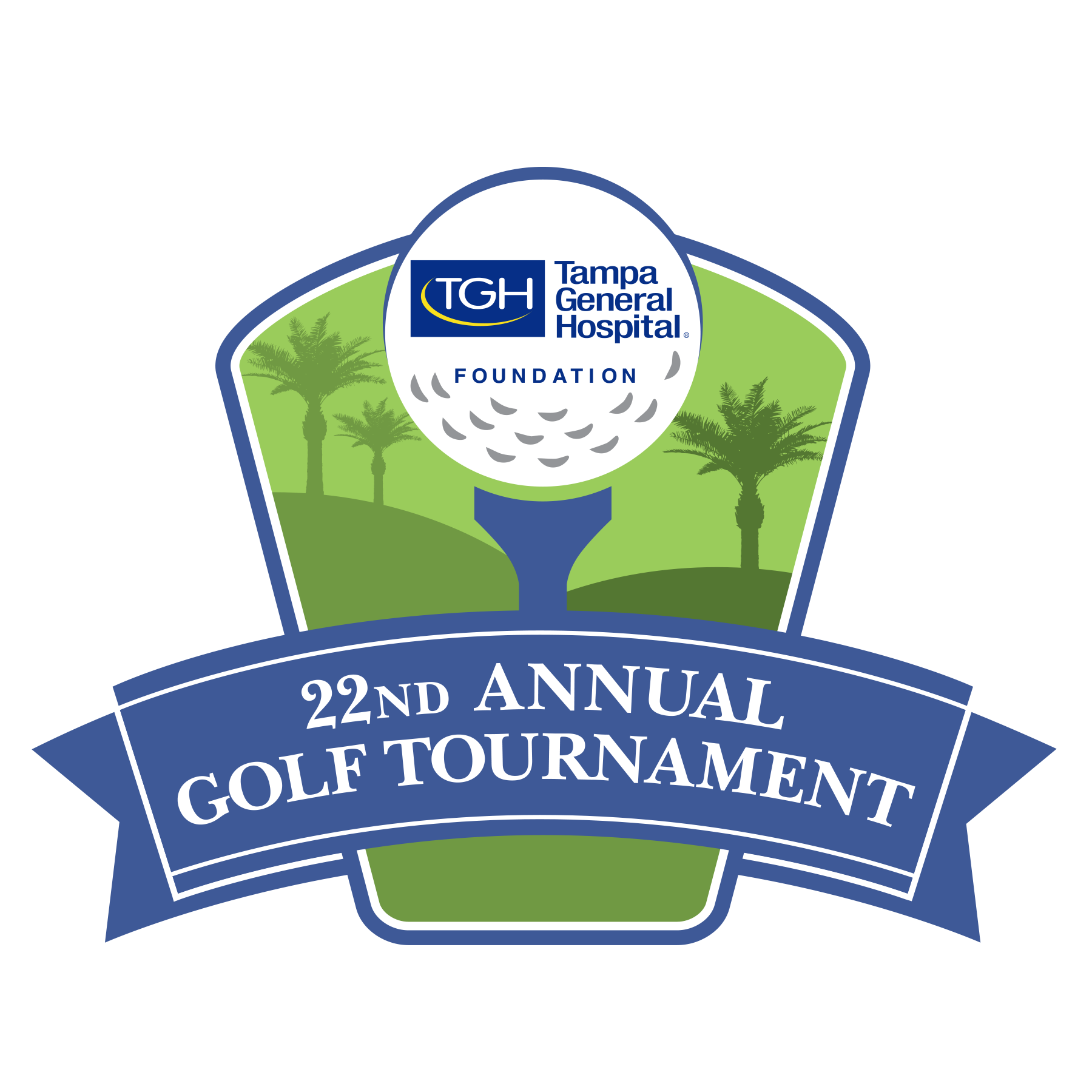 22nd Annual Golf Tournament Logo