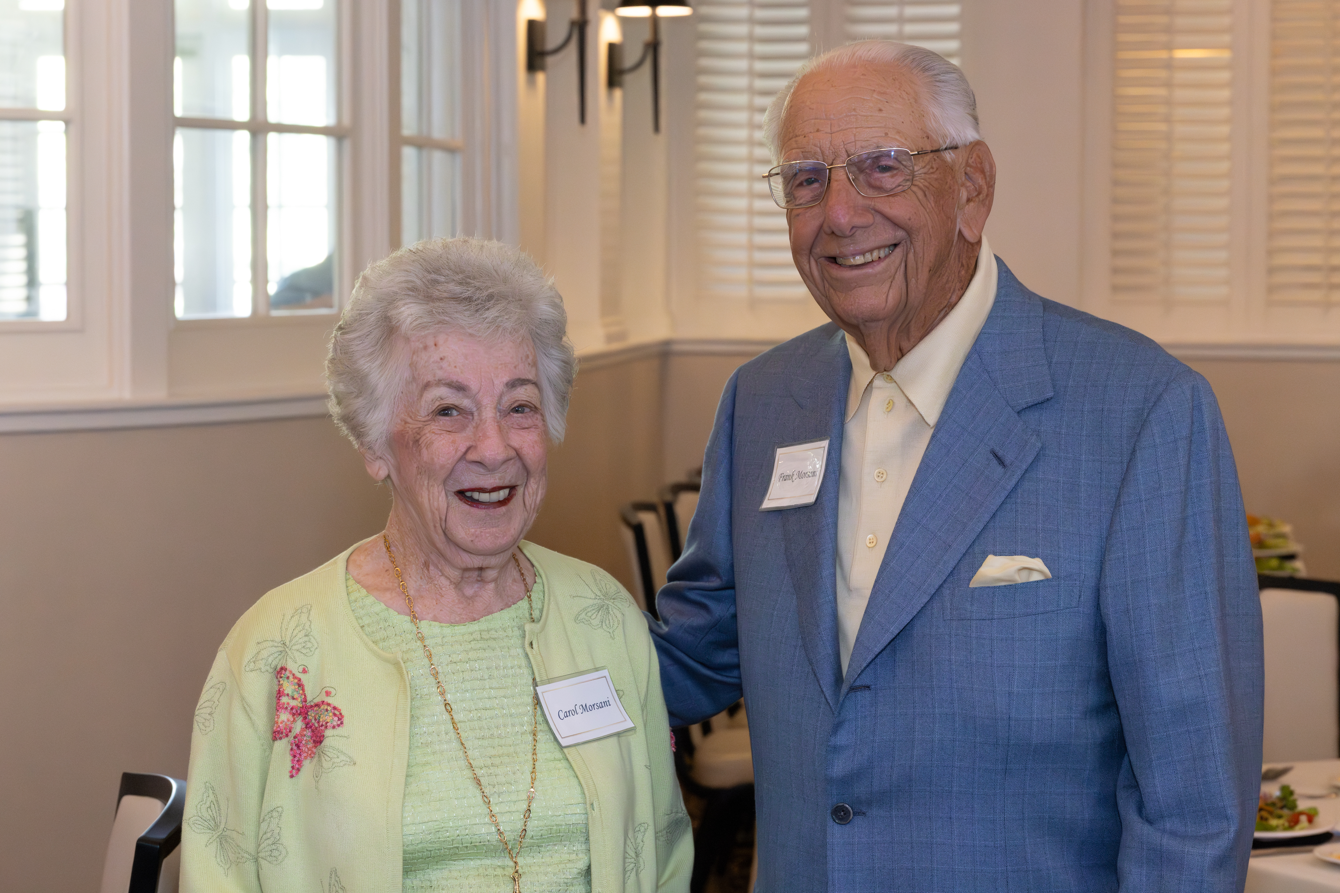 Frank and Carol Morsani