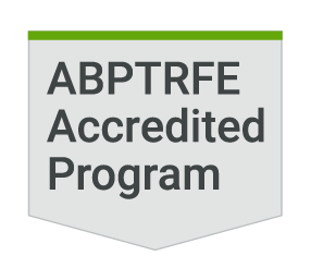 abptrfe accredited program badge