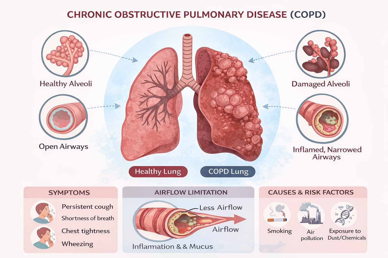 COPD Diagram