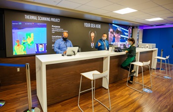 People at the Innovation Hub