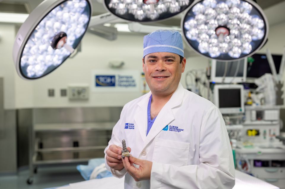 TGH and Florida Orthopaedic Institute are First in Florida to Perform Total Ankle Replacement with new FDA-Approved Implant