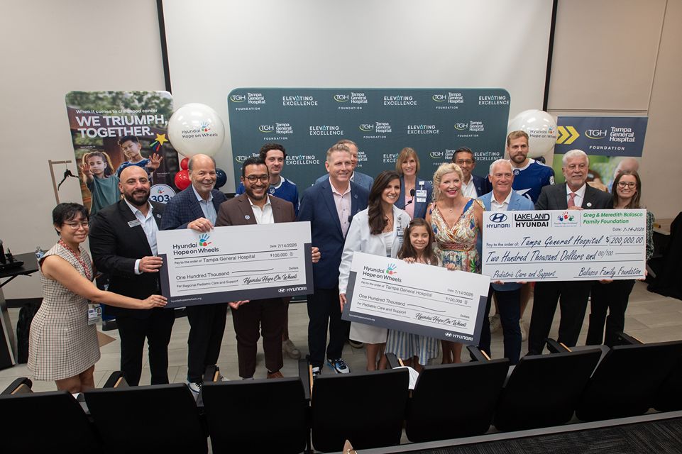 Hyundai Hope on Wheels at Muma Children's Hospital 2026