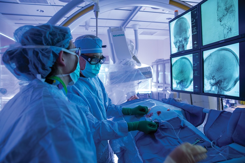 tgh doctors perform refractory epilepsy surgical treatment on patient in operating room