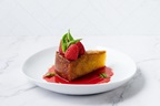 Orange Olive Oil Cake with raspberries and mint from Tampa General Hospital’s new menu.