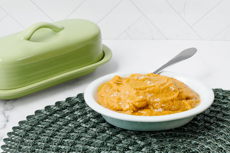 Orange Sweet Potato Purée from Tampa General Hospital’s new menu.