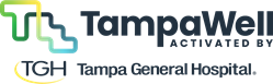 tampawell activated by tampa general hospital logo