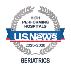 U.S. News & World Report High Performing Hospitals Geriatrics 2025-2026