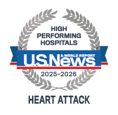 U.S. News & World Report High Performing Hospitals Heart Attack 2025-2026