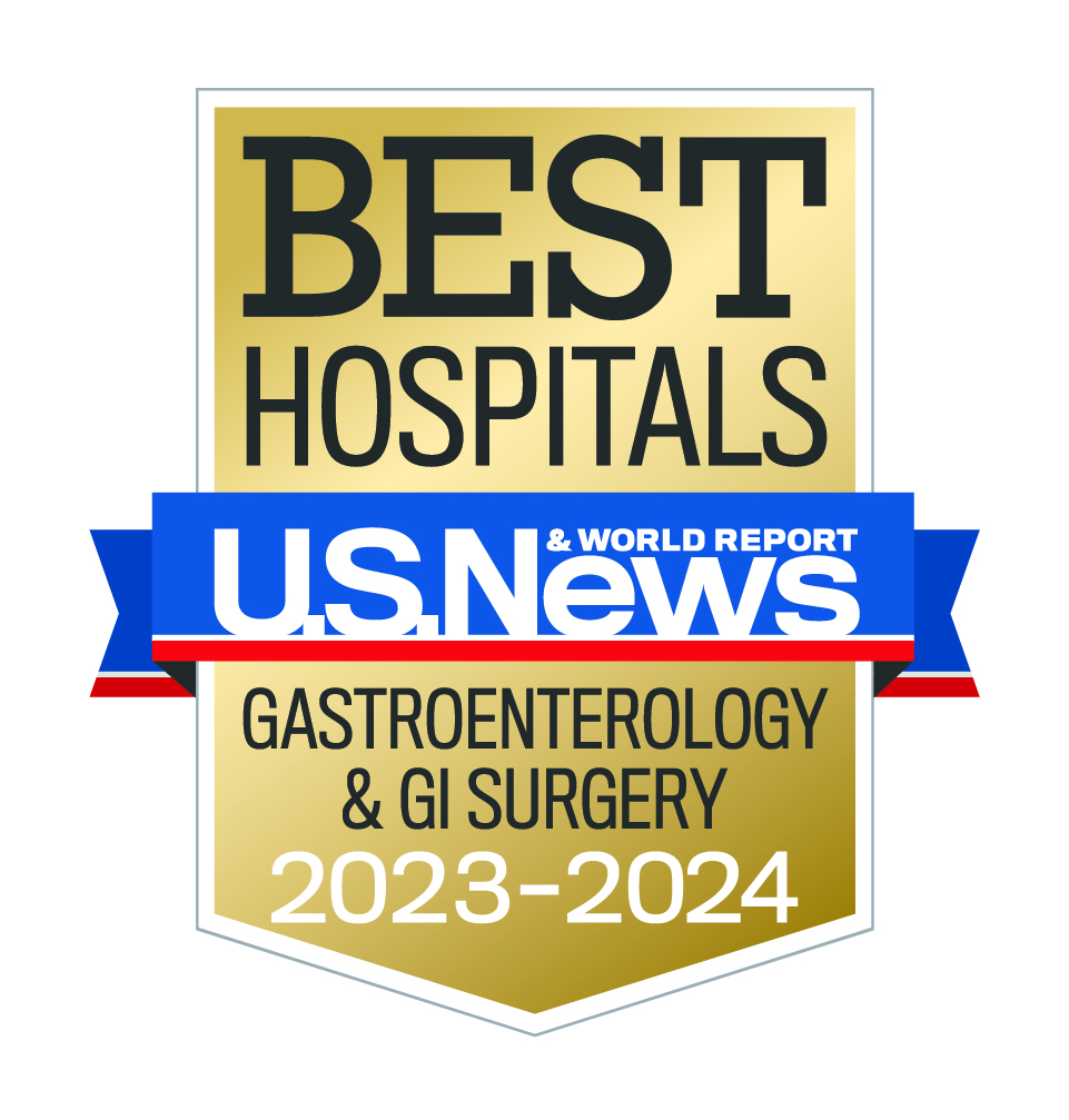 U.S. News & World Report Best Hospitals Gastroenterology & GI Surgery 2023 - 2024