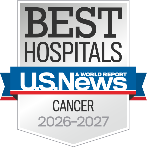 U.S. News & World Report High Performing badge for Cancer Care at Tampa General Hospital 2026-27
