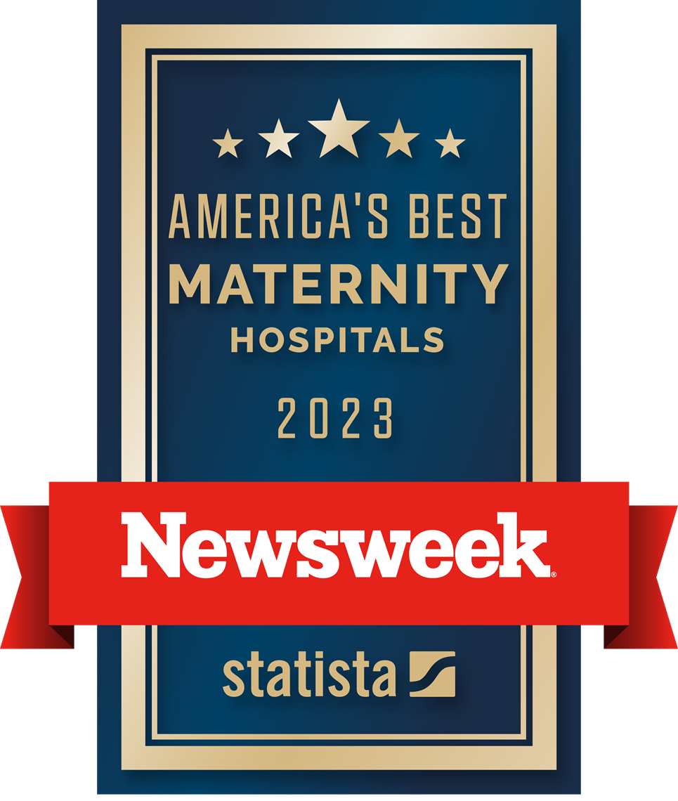 Newsweek Best Maternity Hospital Badge