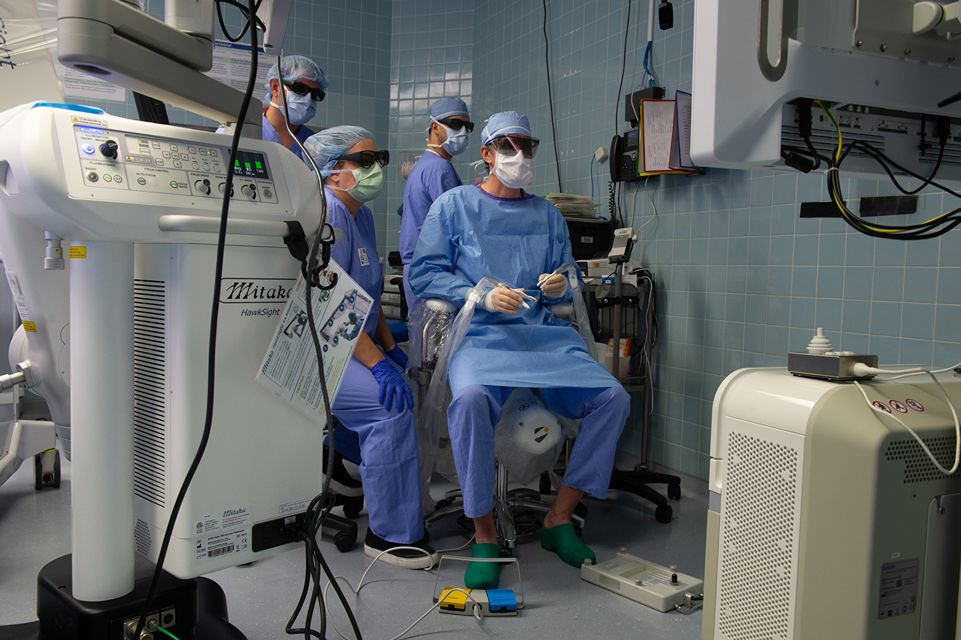 Dr. Panetta Using Symani Surgical System 