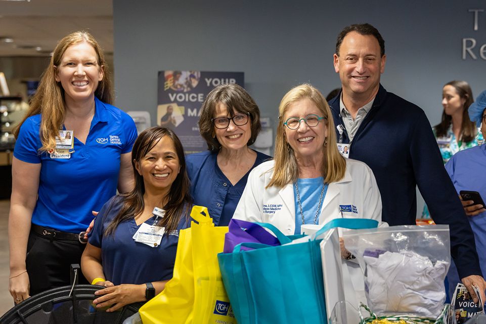 TGH continued Team Member Engagement Survey Activities with candy and popcorn to promote awareness of the survey on May 14, 2025.