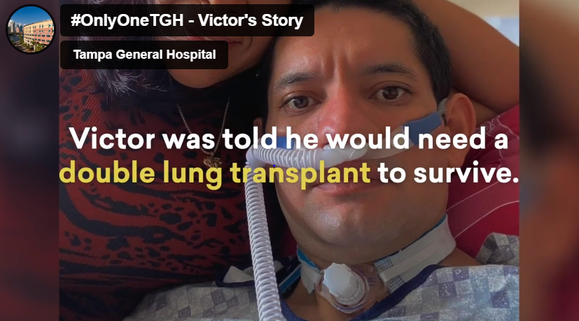Victor's story about getting a lung transplant